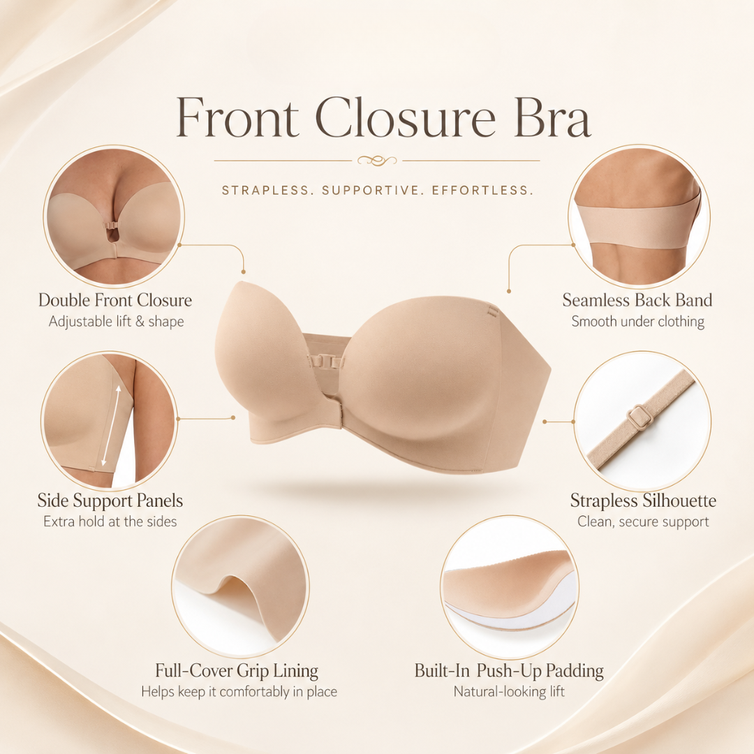 Zaletti™ Front Closure Bra