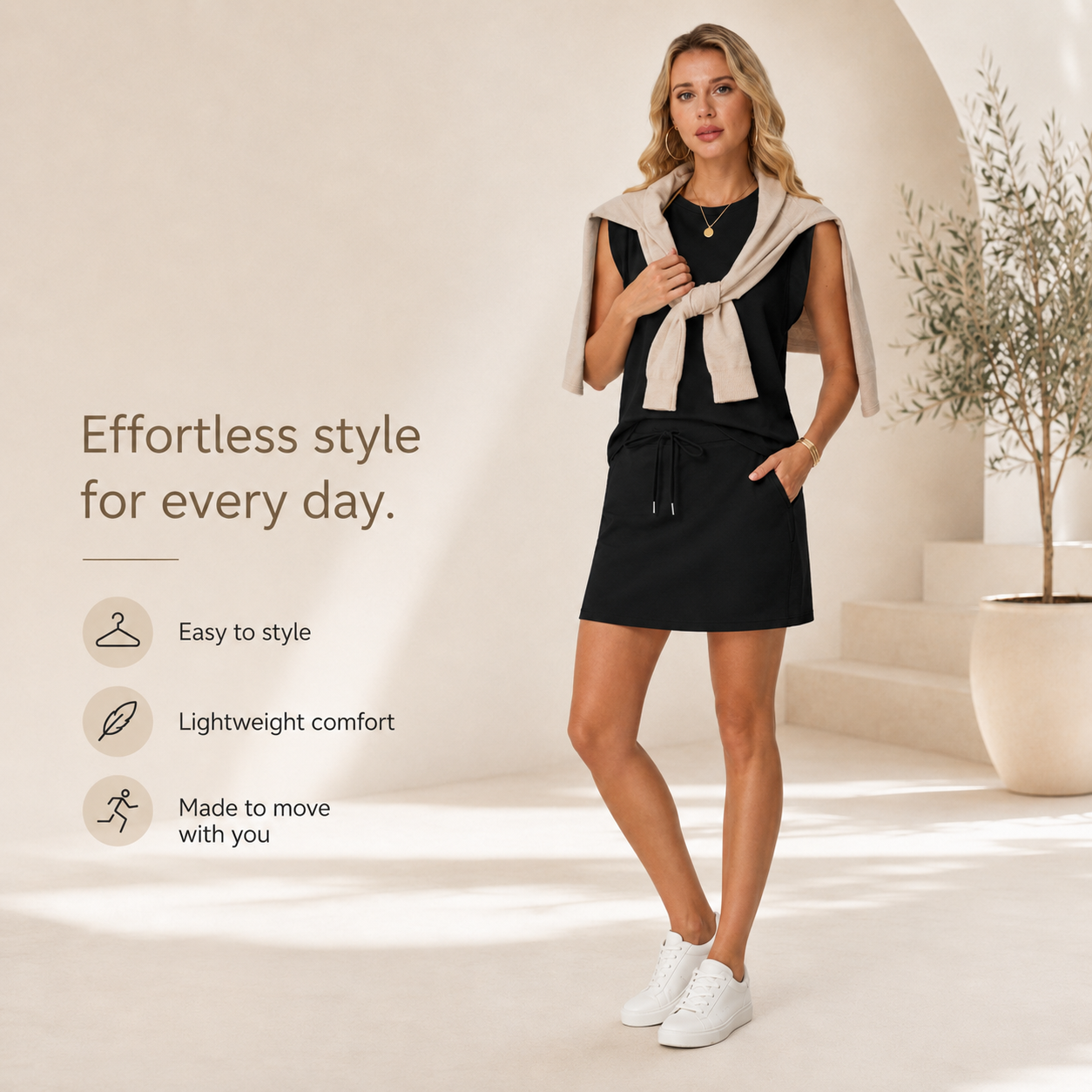 Zaletti™ 2 Piece Skort Set