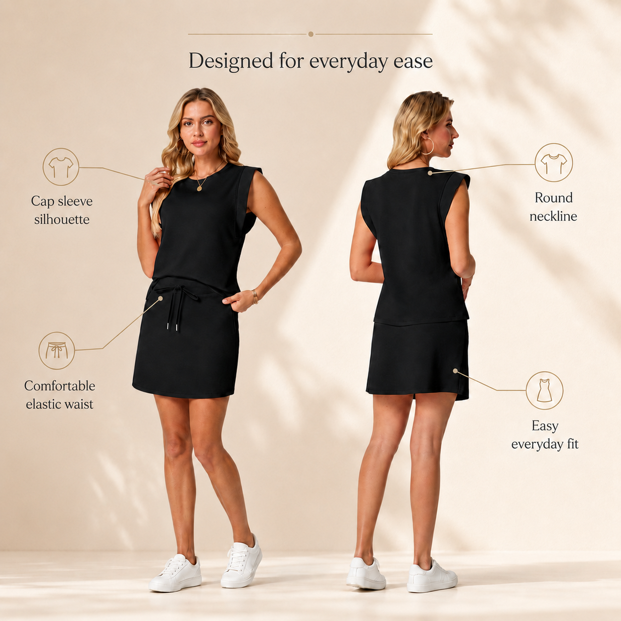 Zaletti™ 2 Piece Skort Set